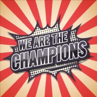 We Are The Champions!